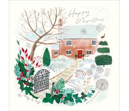 Xmas Country Cottage Box of Christmas Cards