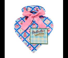 Heathcote &amp; Ivory - Heathcote's Emporium Vintage Fayre Heart Shaped Hot Water Bottle