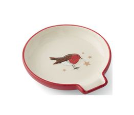 Cooksmart Christmas Robins Retreat Spoon Rest