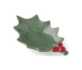 Cooksmart Christmas Robins Retreat Holly Tea Bag Tidy