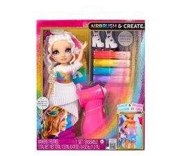 Rainbow High - Air Brush and Create Fashion Dolls Purple Eyes