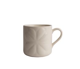 Beau &amp; Elliot Carnaby Embossed Mug Ivory