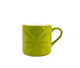 Beau &amp; Elliot Carnaby Embossed Mug Lime