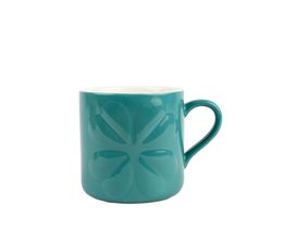Beau &amp; Elliot Carnaby Embossed Mug Teal