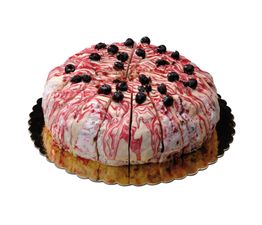 Rivoltini - Wild Cherry Flavoured Handmade Soft Nougat Cake Slice