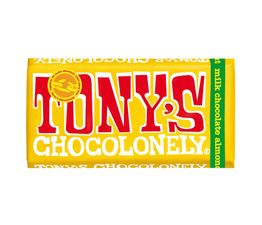 Tony's Chocolonely - Milk Chocolate Almond Honey &amp; Nougat