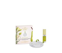 Ashleigh &amp; Burwood London - White Freesia &amp; Pear Scented Ceramic &amp; Spray