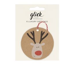Glick - 6 Pack Multipack Tag Reindeer Selfie