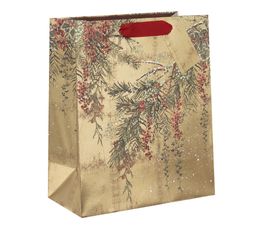 Glick - Large Gift Bag Winter Gild