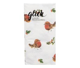 Glick - Paper Hankies Resplendent Robins