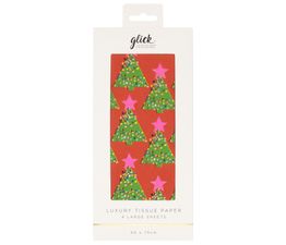 Glick - Tissue Emerald Tree Red