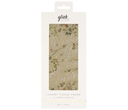 Glick - Tissue Evergreen Embrace Gold