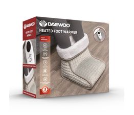 Daewoo - Heated Foot Warmer with Remote Control