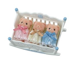 Sylvanian Families - Biscuit Bear Sleepy Triplets