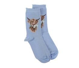 Wrendale Designs - Cow Sock - Daisy Coo