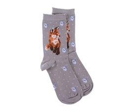 Wrendale Designs - Fox Sock - Born to be Wild