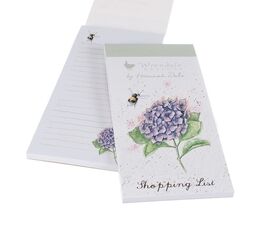 Wrendale Designs - Shopping Pad - Bee and Hydrangea