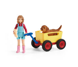 Schleich - Puppy Wagon Ride - 42543