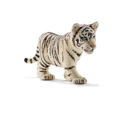 Schleich - Tiger Cub, White - 14732