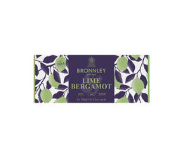 Bronnley Lime & Bergamot Triple Milled Soap Collection (Pack of 3)