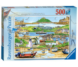 Ravensburger Escape to Cornwall 500 piece Jigsaw Puzzle - 16574