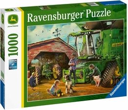 Ravensburger John Deere Then & Now 1000 piece Jigsaw Puzzle - 16839