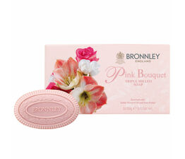 Bronnley Pink Bouquet Triple Milled Soap Collection (Pack of 3)