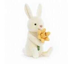 Jellycat Bobbi Bunny with Daffodil