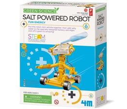 Great Gizmos - Green Science Salt Water Power Robot - 403353