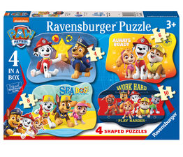 Ravensburger - Paw Patrol - Four Shaped Puzzles - 6979