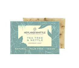 Heyland & Whittle Tea Tree & Nettle Boxed Palm Free Soap Bar (120g)