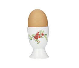 KitchenCraft 'Flowers' Porcelain Egg Cup