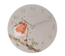 Wrendale Designs Clock - Robin