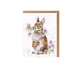 Wrendale Designs Seed Card - Head Clover Heels Rabbit