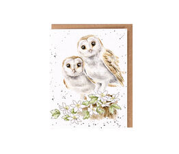 Wrendale Designs Seed Card - Hooting for You Owl