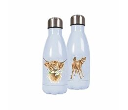 Wrendale Designs Water Bottle - Daisy Cow (260ml)