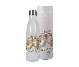 Wrendale Designs Water Bottle - Anniversary Owls (500ml)
