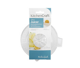 KitchenCraft Glass Lemon Squeezer & Bowl