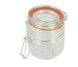 KitchenCraft - Home Made Mini Round Clip Top Jar 120ml