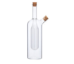 World of Flavours Italian Dual Glass Oil & Vinegar Bottle (350ml)