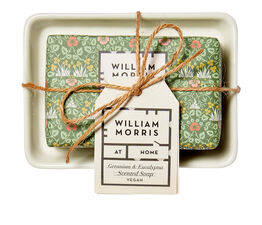 William Morris at Home - Useful & Beautiful Scented Soap in dish 150g