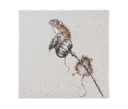 Wrendale Designs - 'Country Mice' Mice Napkin