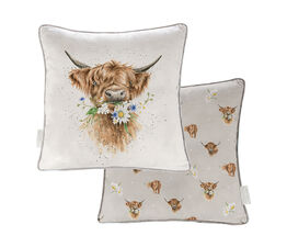 Wrendale Designs - Daisy Coo Cow Square Cushion 40cm