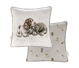 Wrendale Designs - Growing Old Together Dogs Square Cushion 40cm