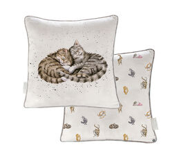 Wrendale Designs - Sweet Dreams Cats Square Cushion 40cm