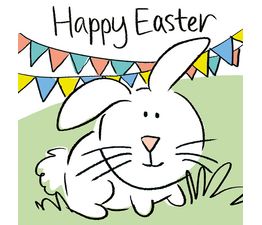Easter Card - Bunny