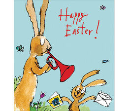 Easter Card - Bunny With Loudspeaker