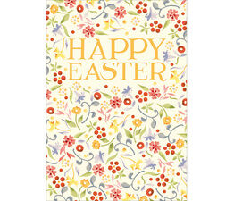 Easter Card - Floral Pattern