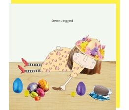 Easter Card - Over-Egged