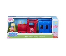 Character - Peppa Pig Miss Rabbit's Train and Carraige - 06152